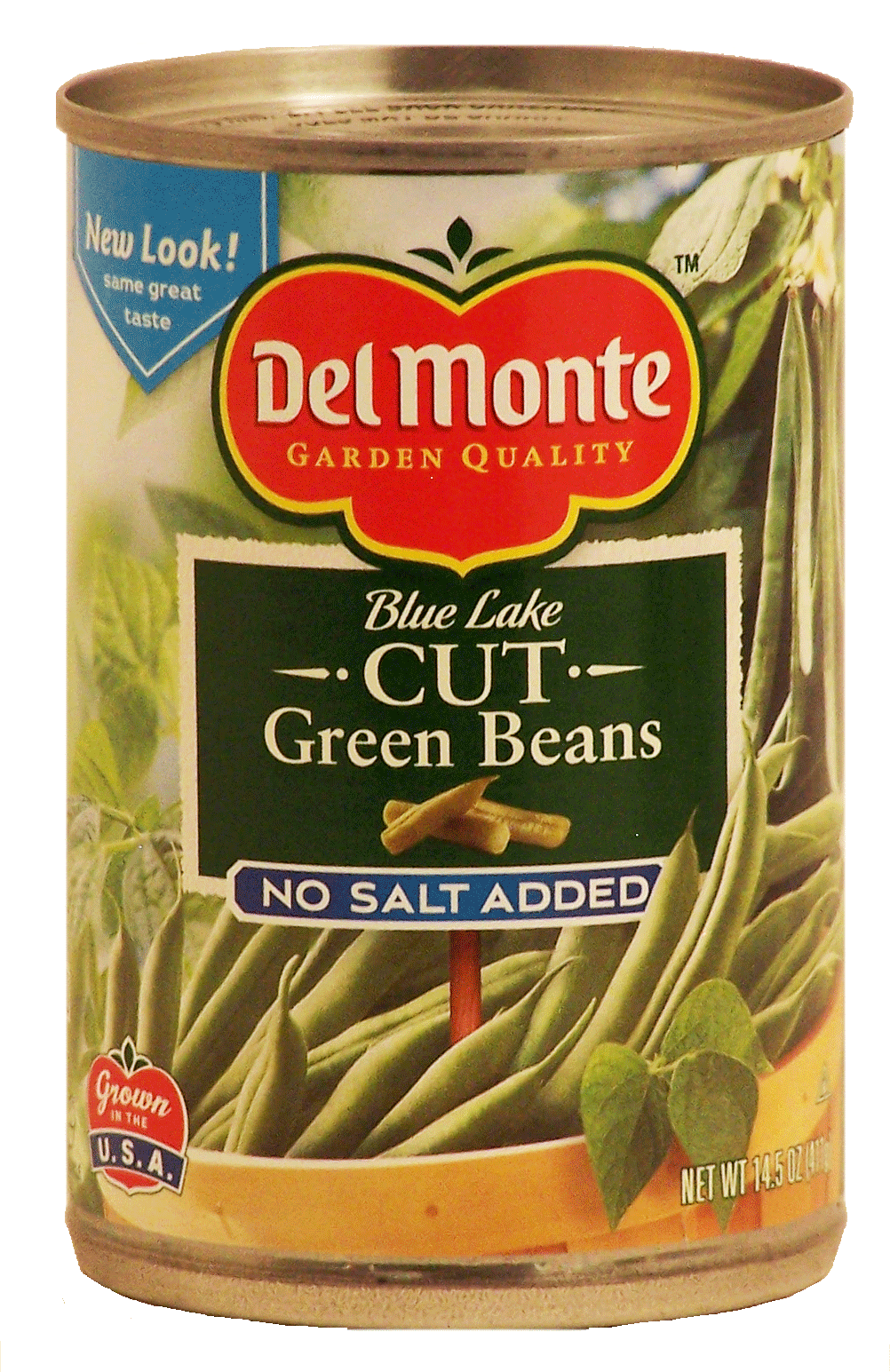 Del Monte Green Beans Cut Blue Lake No Salt Added Full-Size Picture